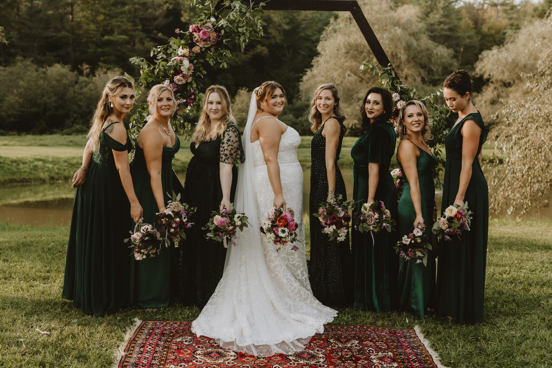 Riverledge Farm Vermont Fall Wedding Flowers