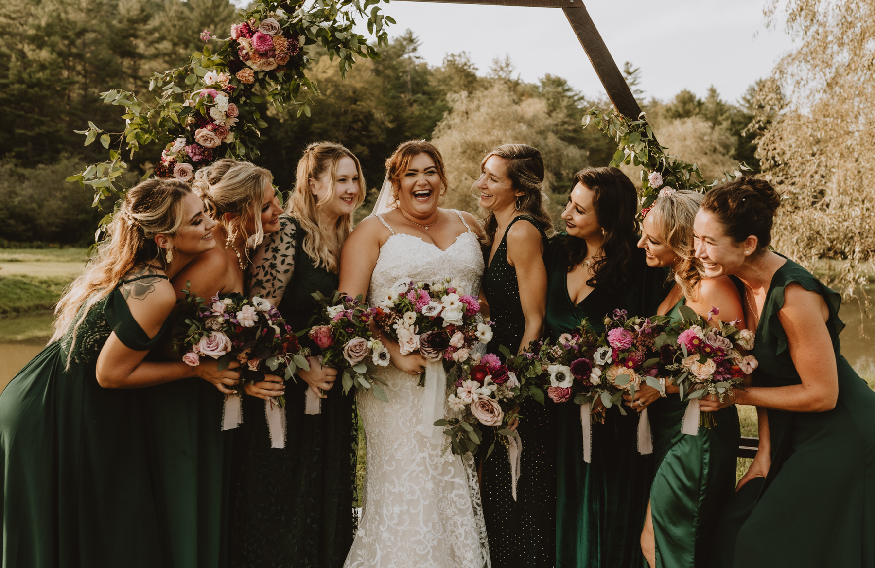 Riverledge Farm Vermont Fall Wedding Flowers