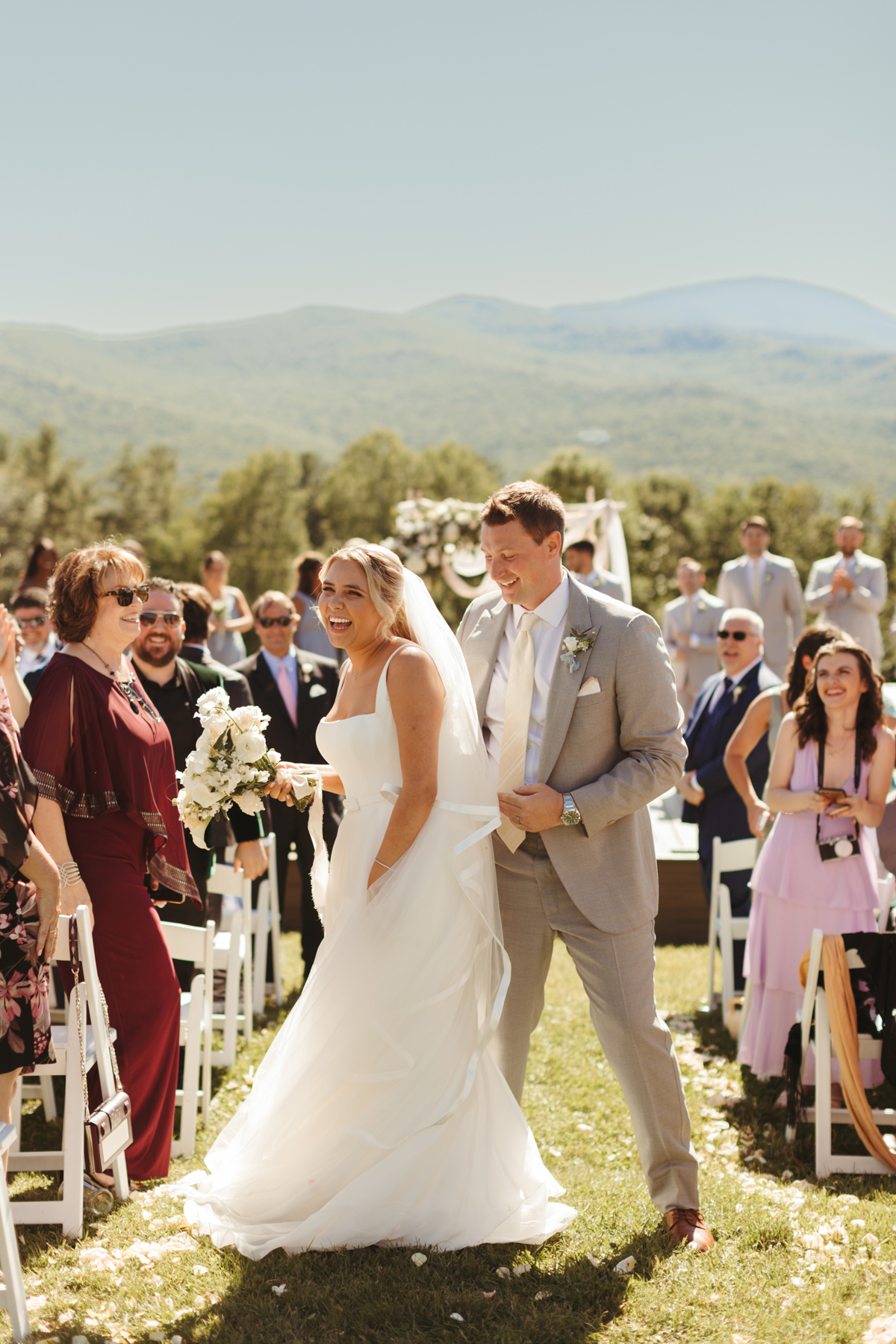 trapp family lodge Stowe Vermont wedding